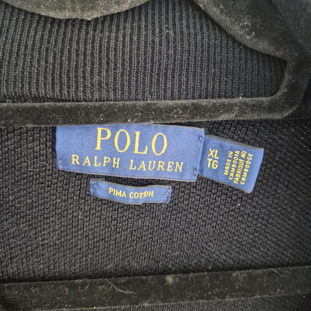 Polo by Ralph Lauren Womens 1/4 Zip  Sweater XL 16 - Picture 3 of 5